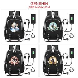 Genshin Impact Noelle anime bag
