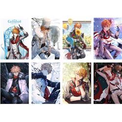 genshin impact anime poster