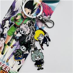 hunter anime keychain