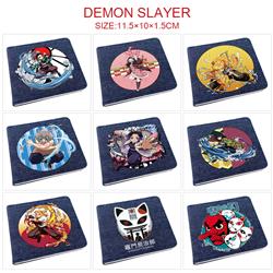 demon slayer kimets anime wallet
