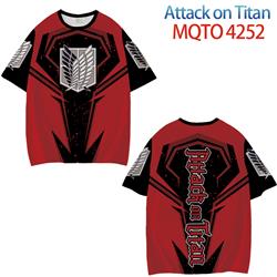 attack on titan anime T-shirt