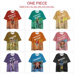one piece anime T-shirt