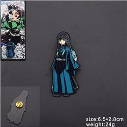 demon slayer kimets anime pin