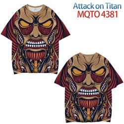 attack on titan anime T-shirt