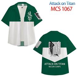 attack on titan anime T-shirt
