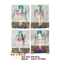 miku hatsune anime figure 18cm