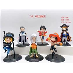 One Piece anime figure 8-13CM