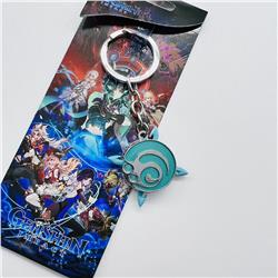 Genshin Impact anime keychain