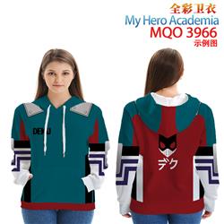 My Hero Academia anime hoodie