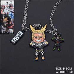 My Hero Academia anime necklace