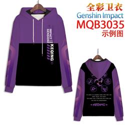 Genshin Impact anime hoodie