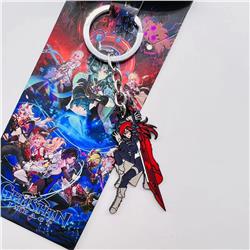 Genshin Impact anime keychain