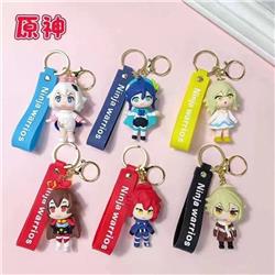 genshin impact anime figure keychain price for 1 pcs