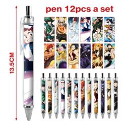 My Hero Academia anime ball pen