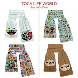 Toca life world anime scarf 160*25cm