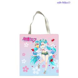 Miku hatsune anime bag 33*38cm