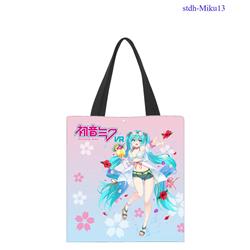 Miku hatsune anime bag 33*38cm
