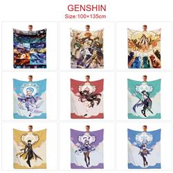 Genshin Impact anime blanket 100*135cm