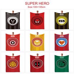 Superhero anime blanket 100*135cm