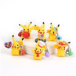 Pokemon anime Keychain price for a set 7.5cm