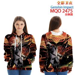 Genshin Impact anime hoodie