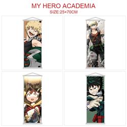 My Hero Academia anime wallscroll 25*70cm price for 5 pcs