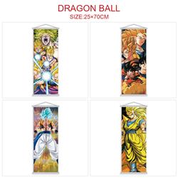 Dragon Ball anime wallscroll 25*70cm price for 5 pcs