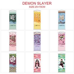 demon slayer kimets anime wallscroll 25*70cm price for 5 pcs