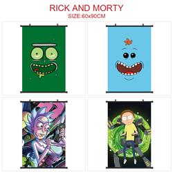 Rick and Morty anime wallscroll 60*90cm
