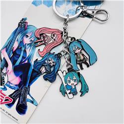 Hatsune Miku anime keychain