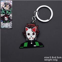 demon slayer kimets anime keychain5.8*4.5cm