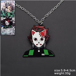 demon slayer kimets anime Necklace5.8*4.5cm