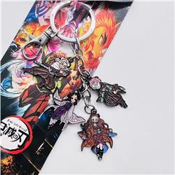 demon slayer kimets  anime keychain