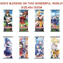 KonoSuba anime wallscroll 40*120cm
