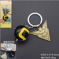Pokemon anime keychain3.5*3.5cm
