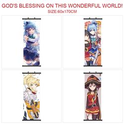 KonoSuba anime wallscroll 60*170cm