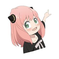 SPY×FAMILY anime car sticker 13cm* 11.8cm