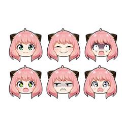 SPY×FAMILY anime car sticker