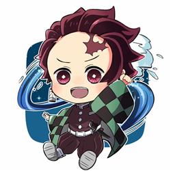 Demon slayer kimets anime car sticker