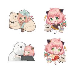 SPY×FAMILY anime car sticker