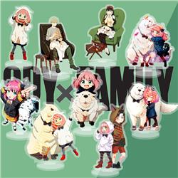 SPY×FAMILY anime Standing Plates
