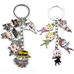 JoJos Bizarre Adventure anime keychain