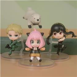 SPY×FAMILY anime figure 5cm price for a set of 4 pcs