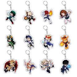 My Hero Academia anime Keychain