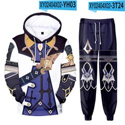 Genshin Impact anime hoodie