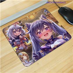 Genshin Impact anime deskpad 300x250x3mm locking edge & 240X200X2mm non locking edge