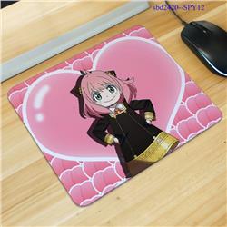 SPY×FAMILY anime deskpad 300x250x3mm locking edge & 240X200X2mm non locking edge