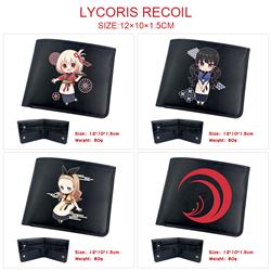 Lycoris Recoil  anime wallet 12*10*1.5cm