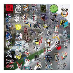 Gundam anime 3D sticker price for a set of 52- 53pcs