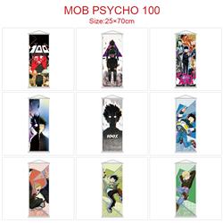 Mob Psycho 100 anime wallscroll 25*70cm price for 5 pcs